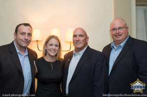 Deputy Chief Karl Walldorf, Kasey Dunn Morgan, Chief James Held, Commander Rob Copeland